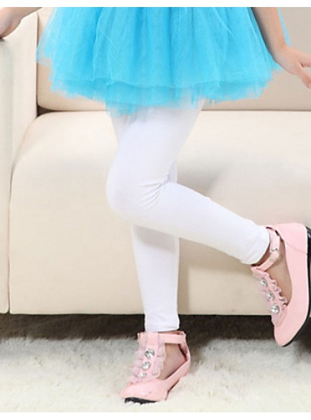 Girl's Summer/Spring Colorful Thin Leggings (Cotton Blends)  