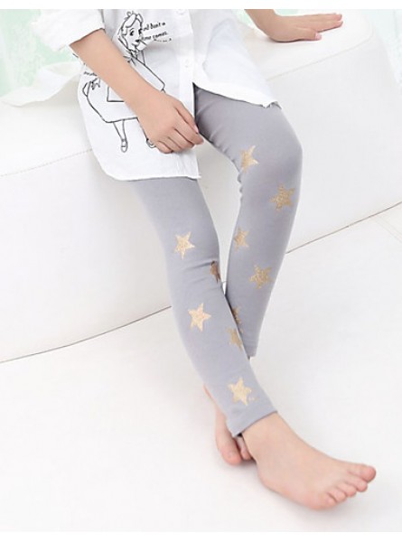 Girl Casual/Daily Solid Pants-Cotton Spring / Fall  